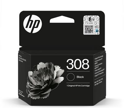 HP 308 Black Original Ink Cartridge EU
