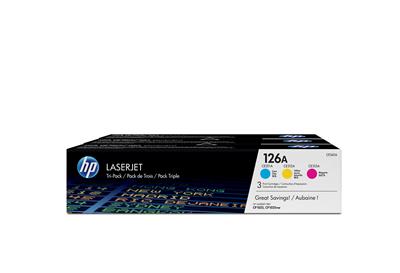 HP 126A Original Cyan,Magenta,Yellow Multipack 3 pc(s)
