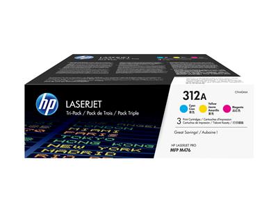 HP 312A Original Cyan,Magenta,Yellow 3 pc(s)