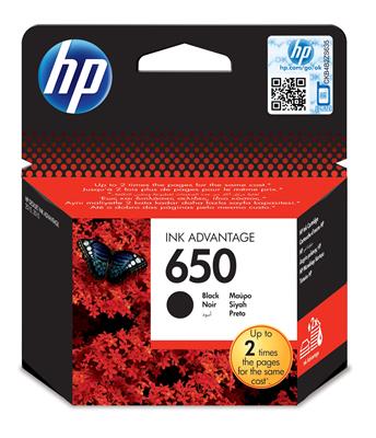 HP 650 ink cartridge 1 pc(s) Original Black